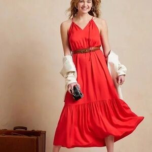 Banana Republic Halter Maxi Dress NWT